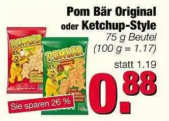 Edeka Scherer Pom Bär Original Oder Ketchup-style Angebot