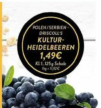 Edeka Zurheide Kultur-heidelbeeren Angebot