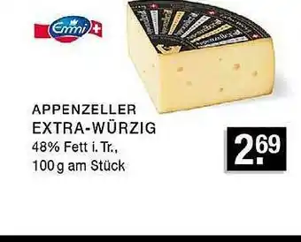 Edeka Zurheide Emmi Appenzeller Extra-würzig Angebot