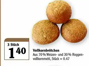 Globus Vollkornbrötchen Angebot