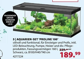 Dehner AQUARIEN-SET 'PROLINE 100' Angebot