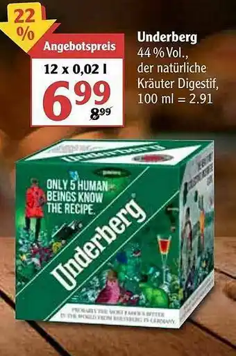 Globus Underberg Angebot