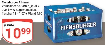 Globus Flensburger Pilsener 20x0,33 L Angebot