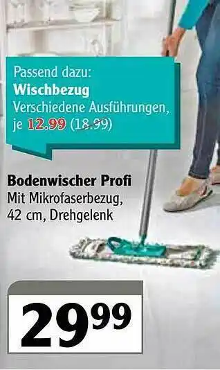 Globus Bodenwischer Profi Angebot