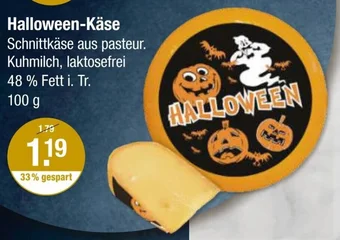 V Markt Halloween-Käse 100 g Angebot