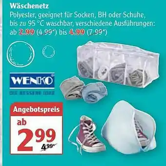 Globus Wenko Wäschenetz Angebot