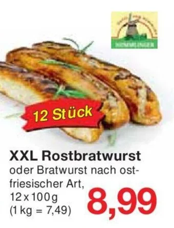 Jawoll XXL Rostbratwurst oder Bratwurst 12 Stück Angebot