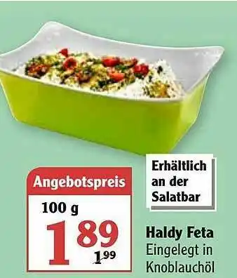 Globus Haldy Feta Angebot