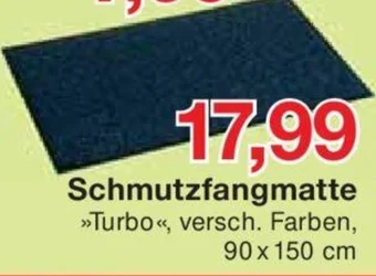 Jawoll Schmutzfangmatte 90 x 150 cm Angebot