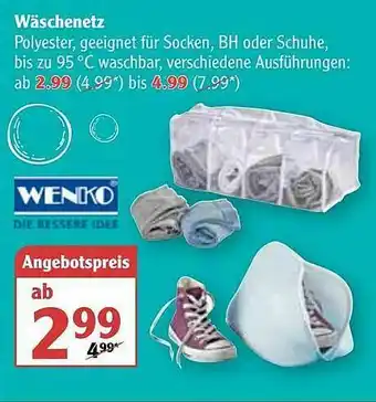 Globus Wäschenetz Wenko Angebot