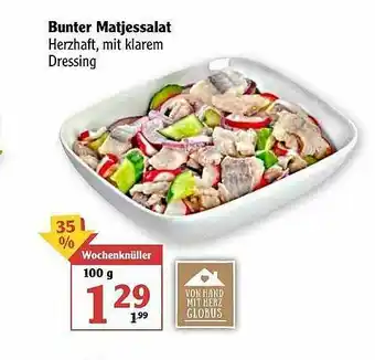 Globus Bunter Matjessalat Angebot