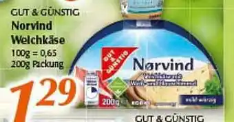 inkoop Gut & Günstig Norvind Welchkäse Angebot