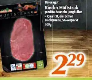 inkoop Rinder Hüftsteak Angebot