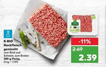 Kaufland K-bio Hackfleisch Gemischt Angebot