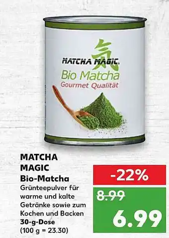 Kaufland Matcha Magic Bio-matcha Angebot