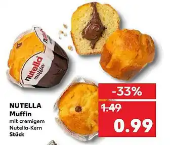 Kaufland Nutella Muffin Angebot