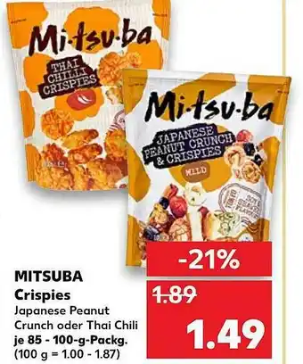 Kaufland Mitsuba Crispies Angebot