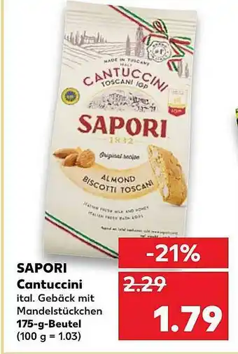 Kaufland Sapori Cantuccini Angebot