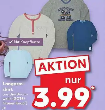 Kaufland Langarmshirt Angebot