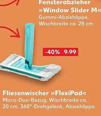 Kaufland Fliesenwischer „flexipad” Angebot