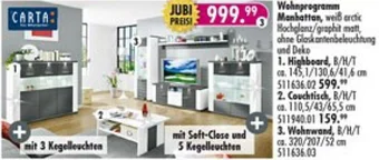 Möbel Boss Wohnprogramm Manhattan Angebot