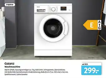 Aldi Süd Galanz Waschmaschine Angebot