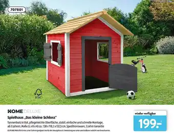 Aldi Süd Home Deluxe Spielhause „das Kleine Schloss” Angebot