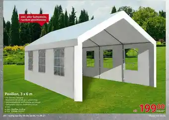 Selgros Pavillon 3x6 M Angebot