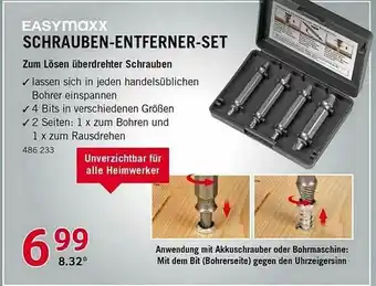 Selgros Easymaxx Schrauben-entferner-set Angebot