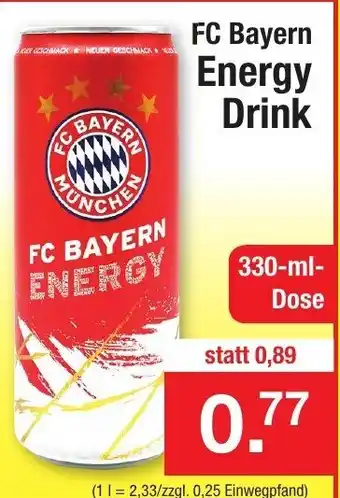 Zimmermann FC Bayern Energy Drink 330ml Angebot