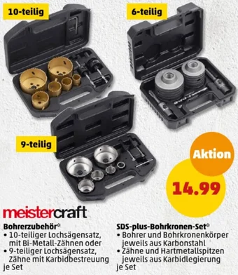 PENNY meistercraft Bohrerzubehör Angebot