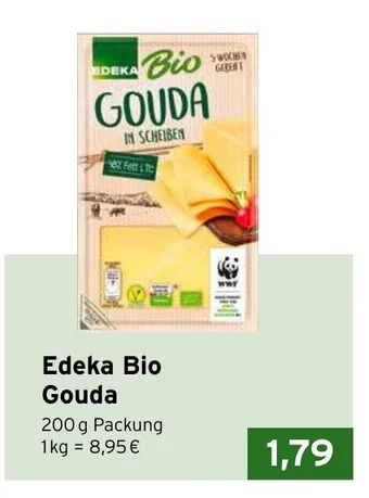 CAP Markt Edeka Bio Gouda 200 g Angebot