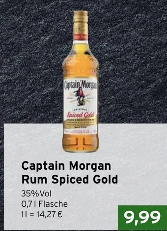 CAP Markt Captain Morgan Rum Spiced Gold 700ml Angebot