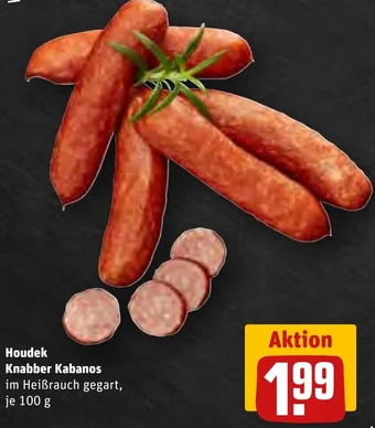 REWE Houdek Knabber Kabanos 100 g Angebot