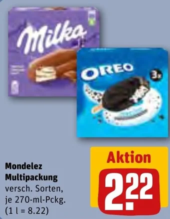 REWE Mondelez Multipackung 270-ml-Pckg. Angebot