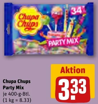 REWE Chupa Chups Party Mix 400 g Btl. Angebot