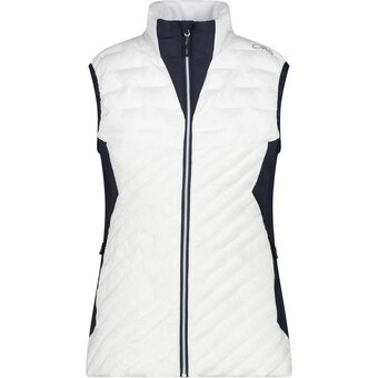 Intersport Cmp damen weste woman vest hybrid bianco 34 Angebot