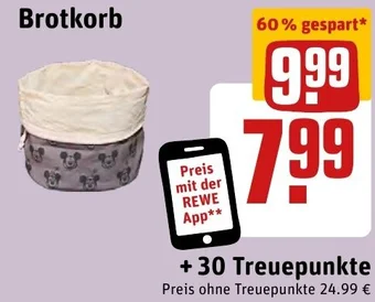 REWE Brotkorb Angebot