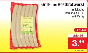 Zimmermann Grill und Rostbratwurst 6x125g Angebot