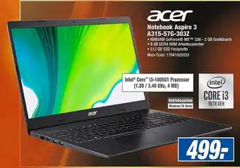 HEM Expert Acer Notebook Aspire 3 (A315-57G-303Z Angebot