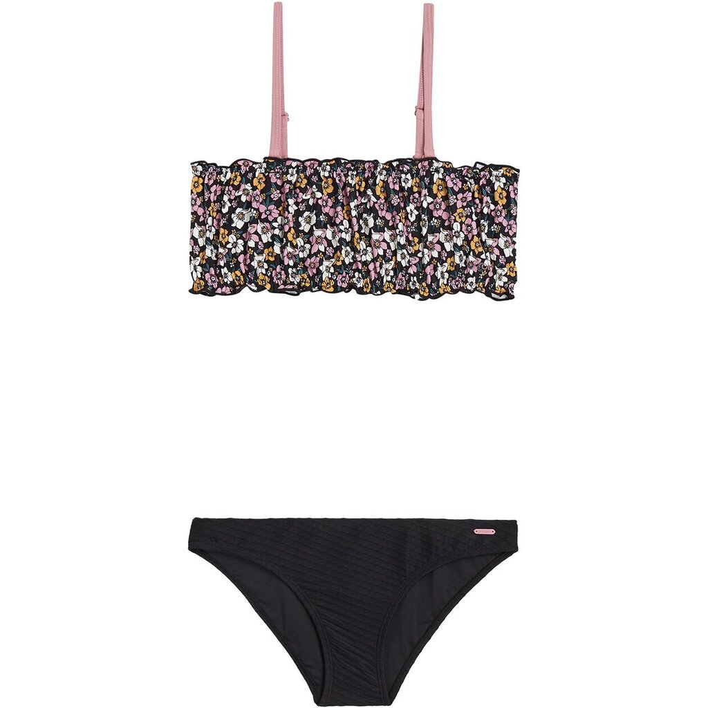 Protest kinder bikini prtbahamas jr bandeau bikini true black 140