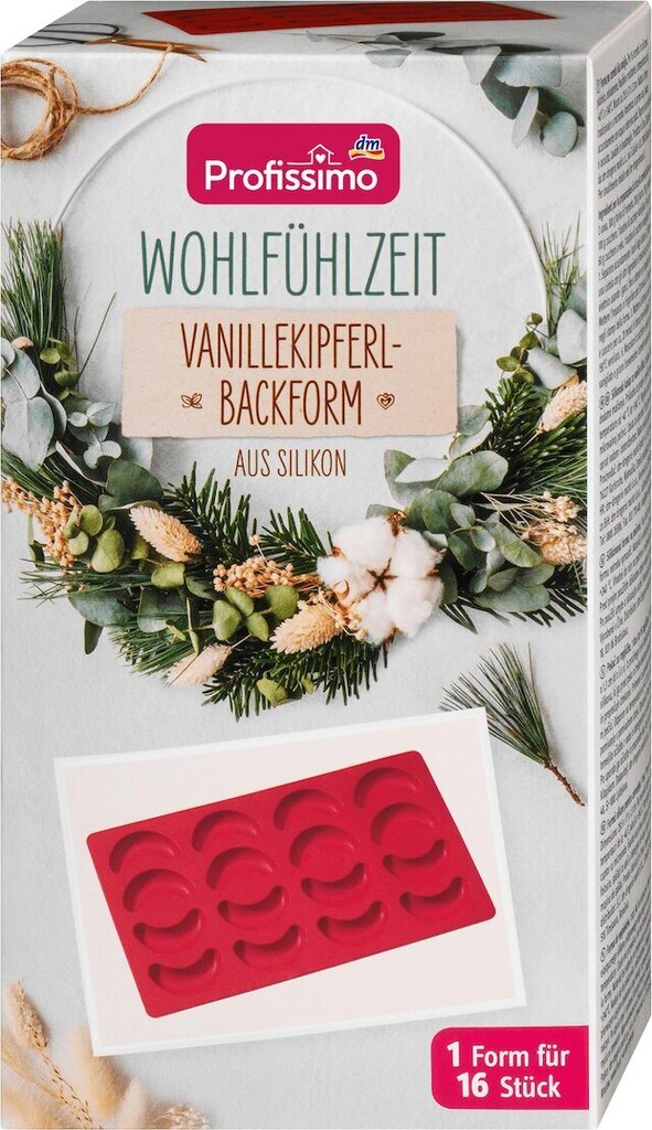 Profissimo vanillekipferl backform Angebot bei dm drogerie