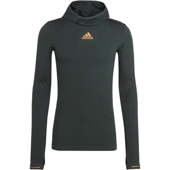 Intersport Adidas herren kapuzenpullover x-city longslee shagrn/black l Angebot