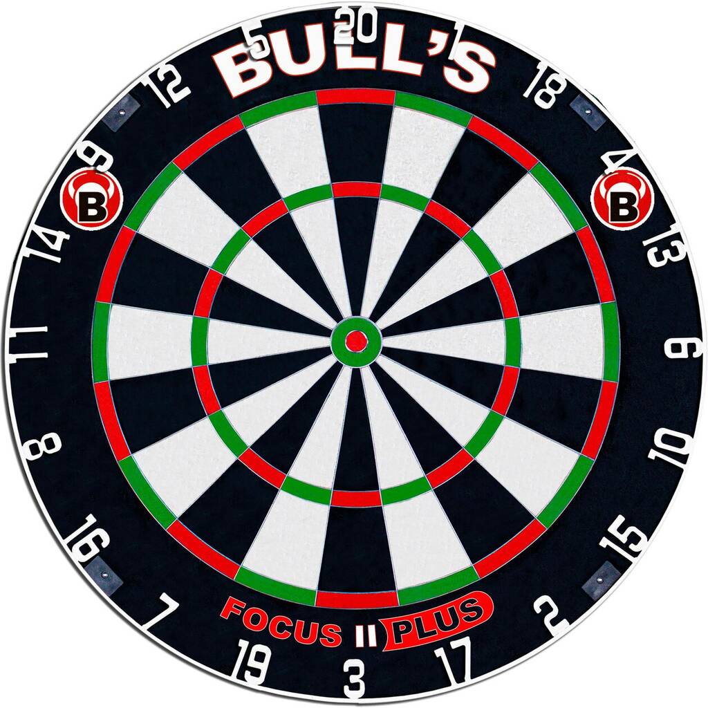 Bull's dartboard focus ii plus dart board diverse designs Angebot bei
