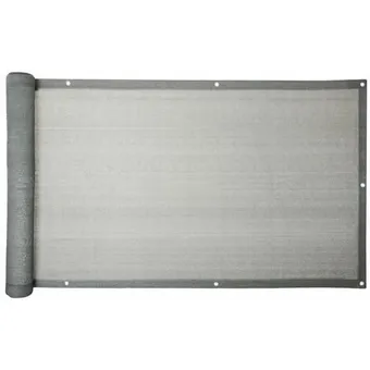 ManoMano Balkon sichtschutz bespannung terrasse 6 m balkonverkleidung sonnen wind schutz grau / 90x600cm Angebot