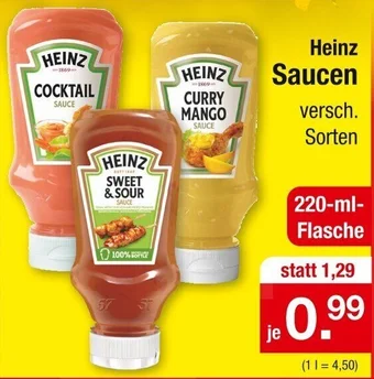 Zimmermann HEINZ Saucen 220ml Angebot