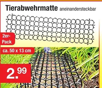 Zimmermann Tierabwehrmatte Angebot