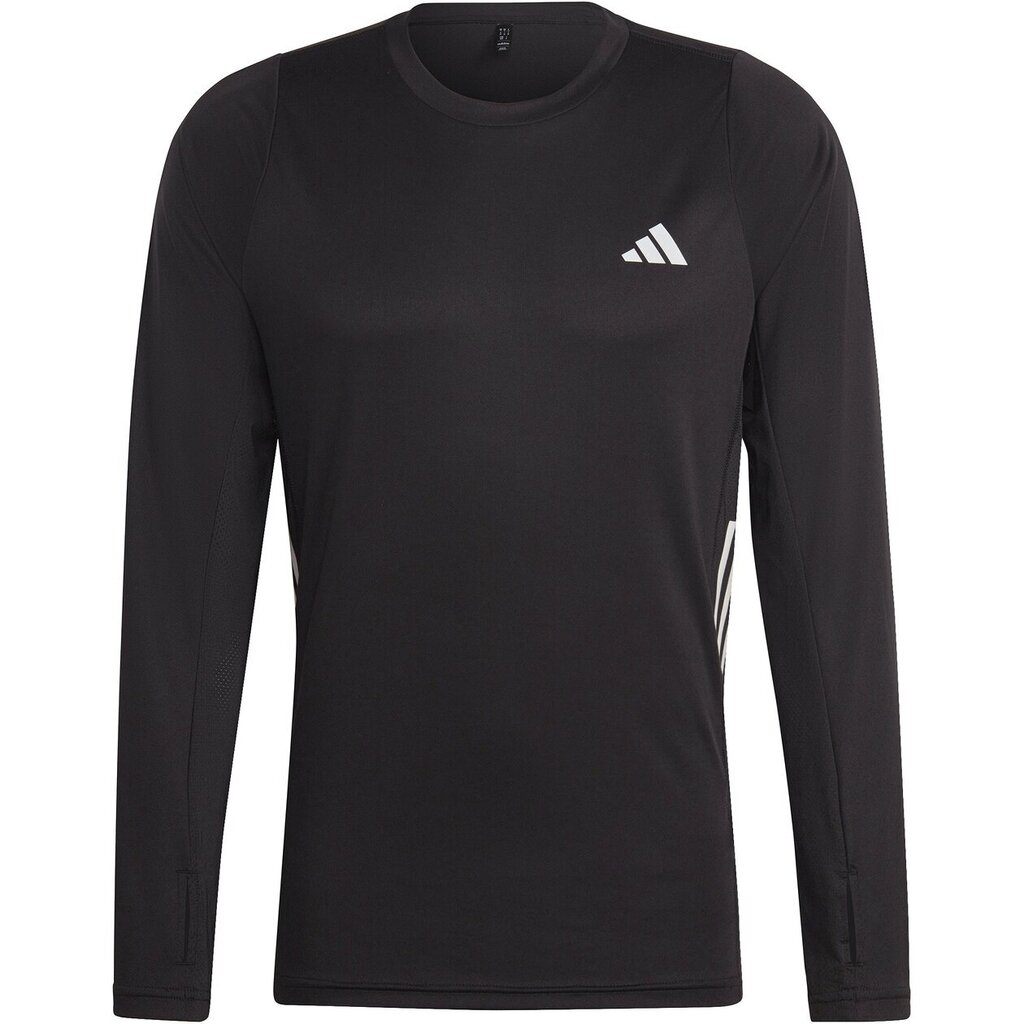 Adidas herren tshirt run icons 3streifen black xl Angebot bei Intersport