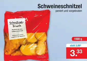 Zimmermann Schweineschnitzel 1000g Angebot