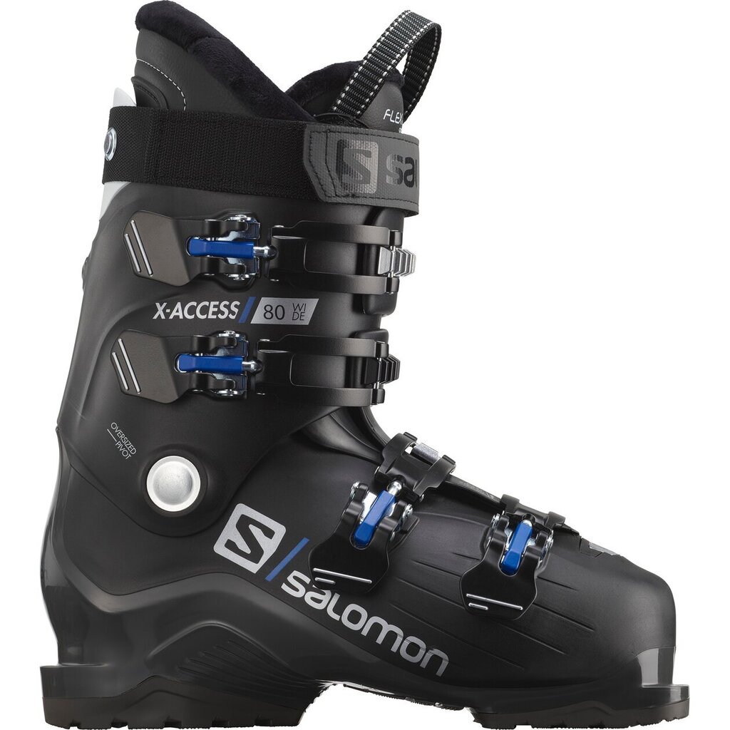 Salomon herren alp. boots x access 80 wide black/white black/white/ 28